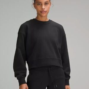 lululemon Perfectly Oversized Cropped Crew French Terry